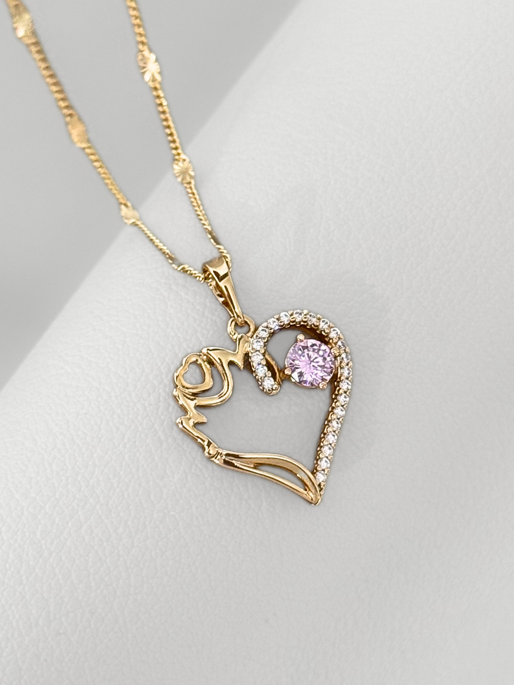 Collar Rose Gold Heartline