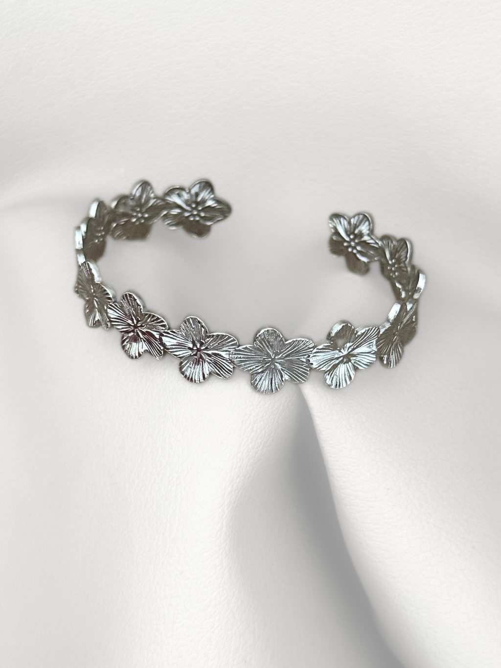Brazalete Silver Bloom