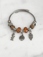 Pulsera Mystic Orange Owls