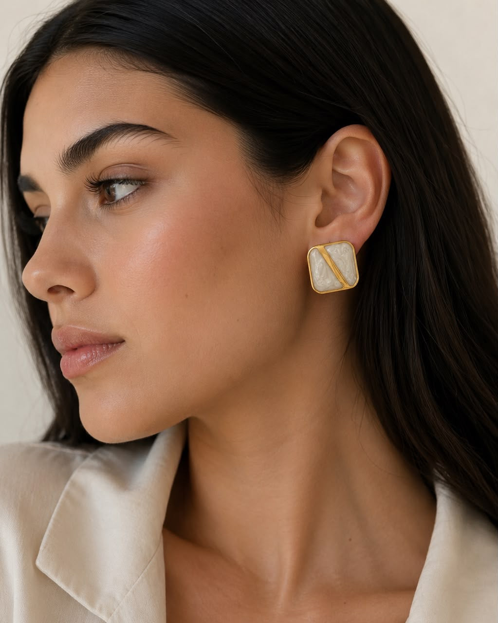 Aretes Line Gold