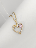 Collar Rose Gold Heartline