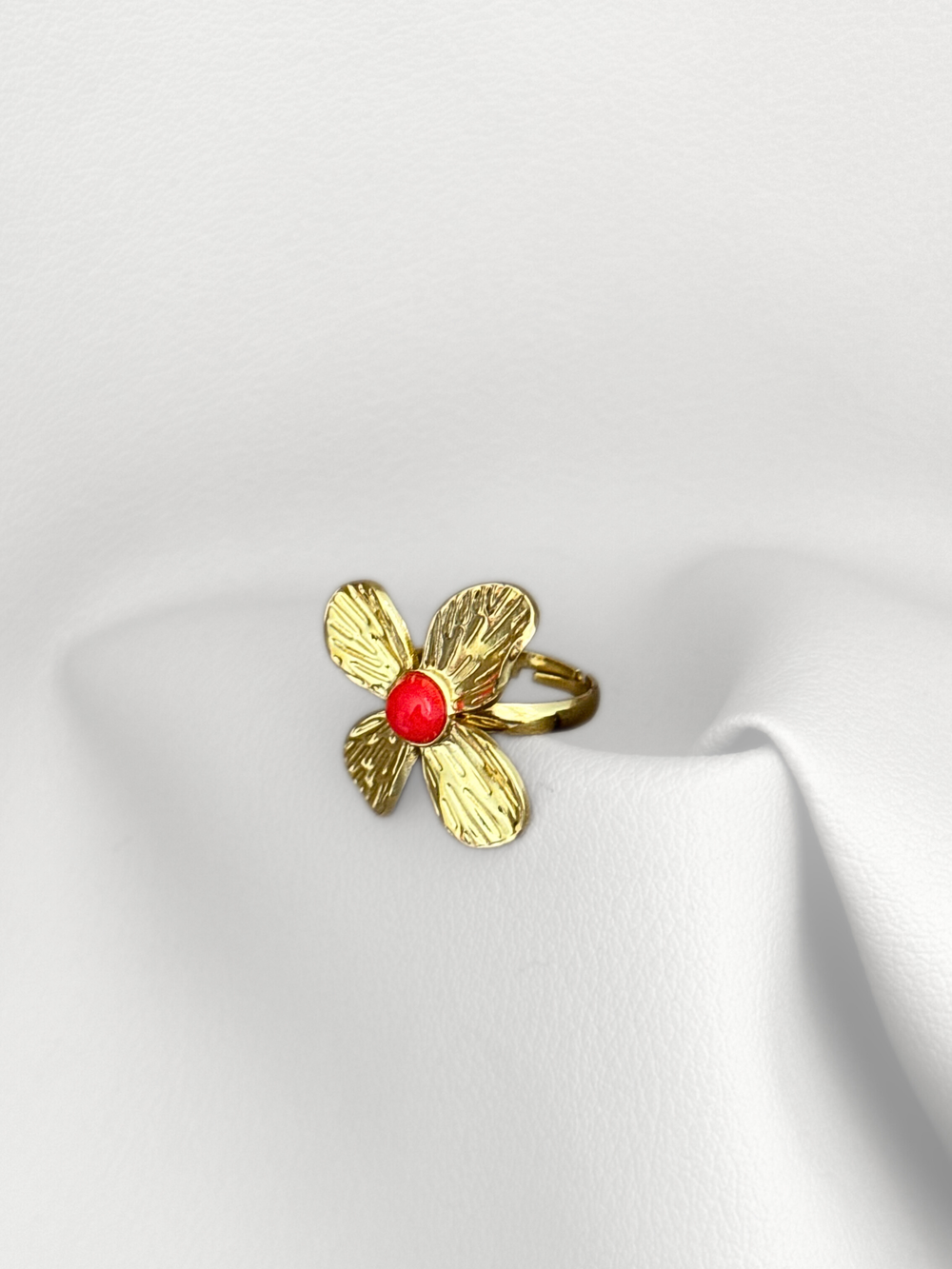 Anillo “Red Bloom Max”