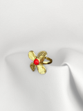 Anillo “Red Bloom Max”