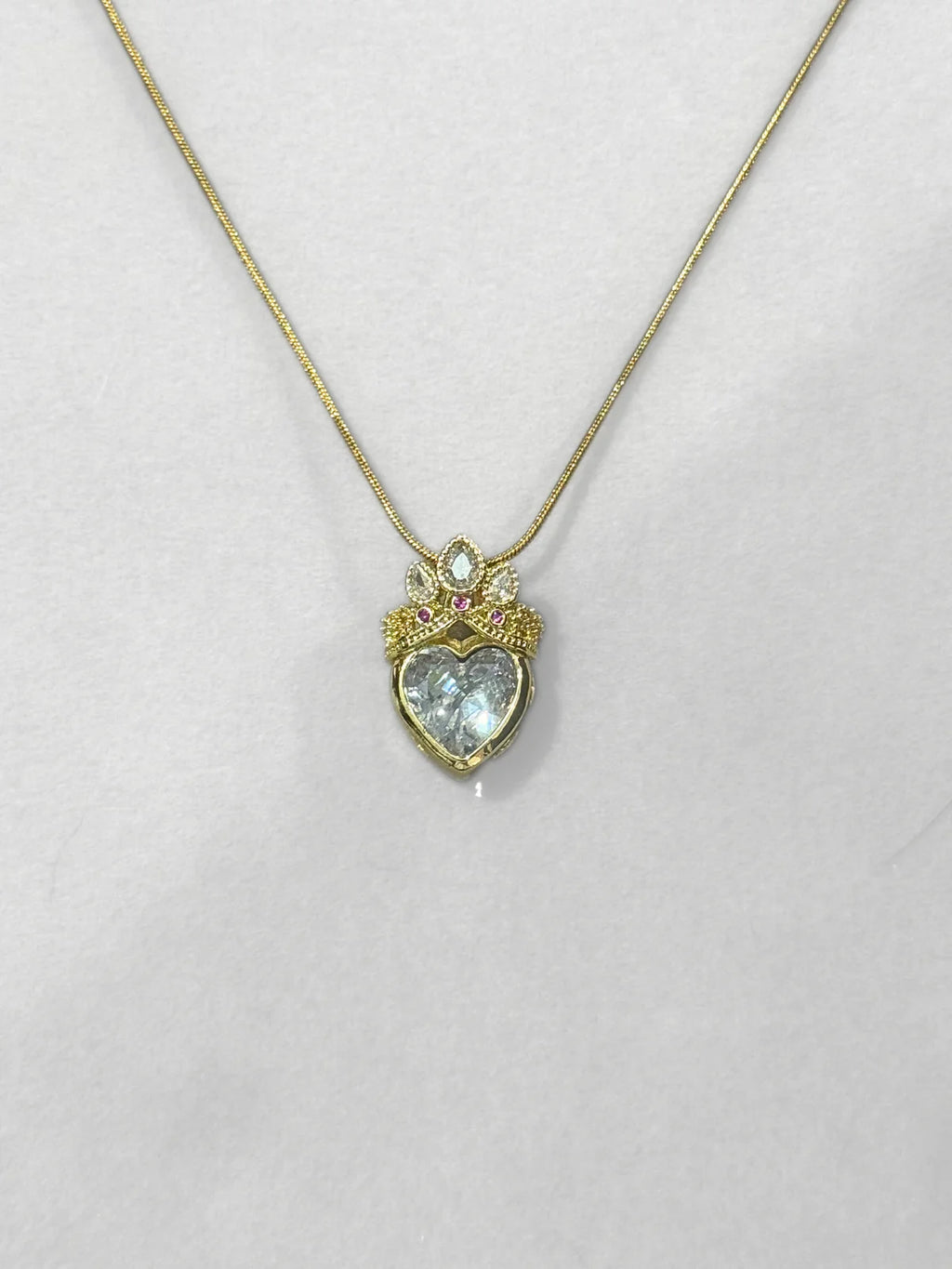 Collar Blue Armor Heart