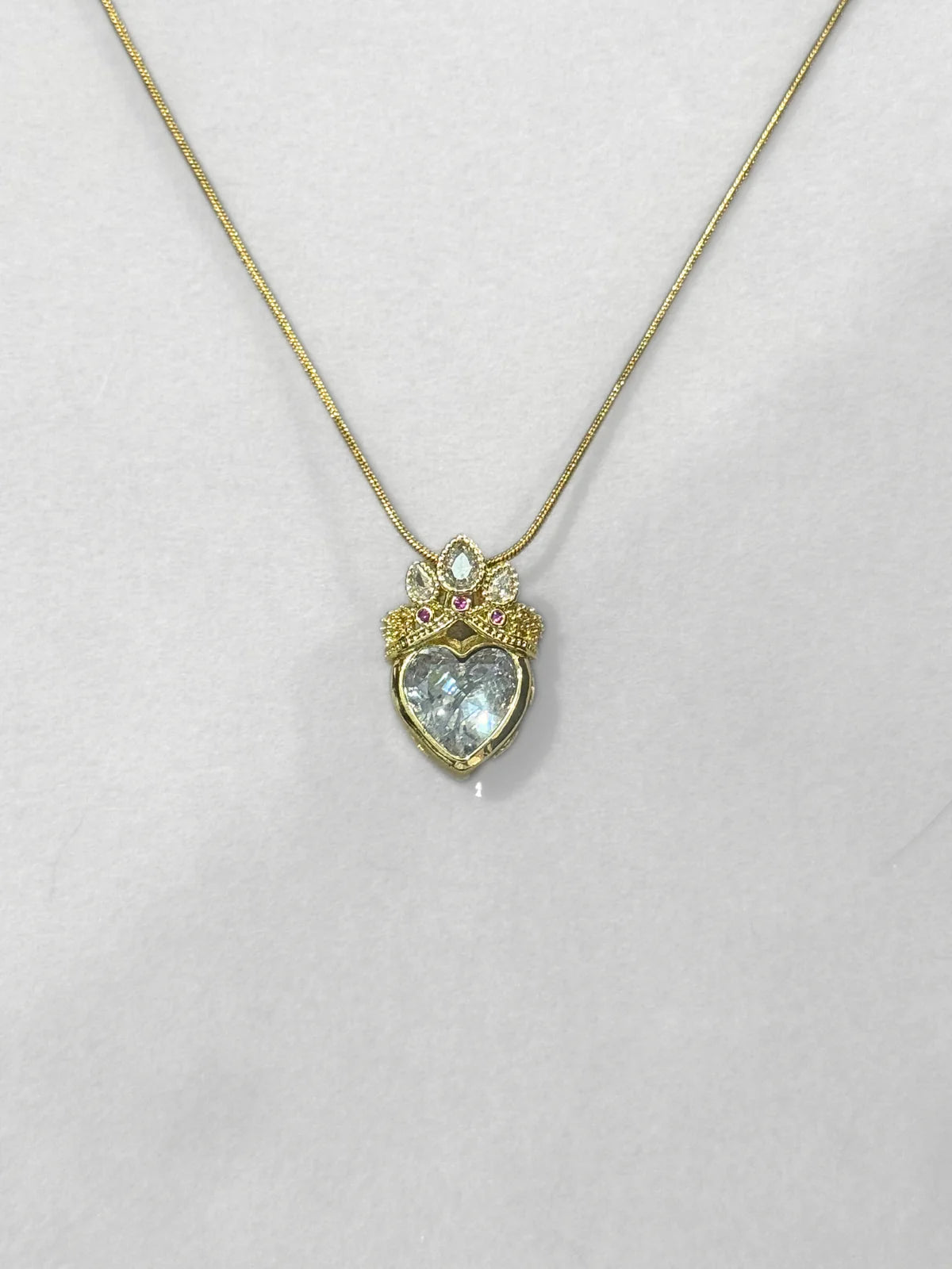 Collar Blue Armor Heart