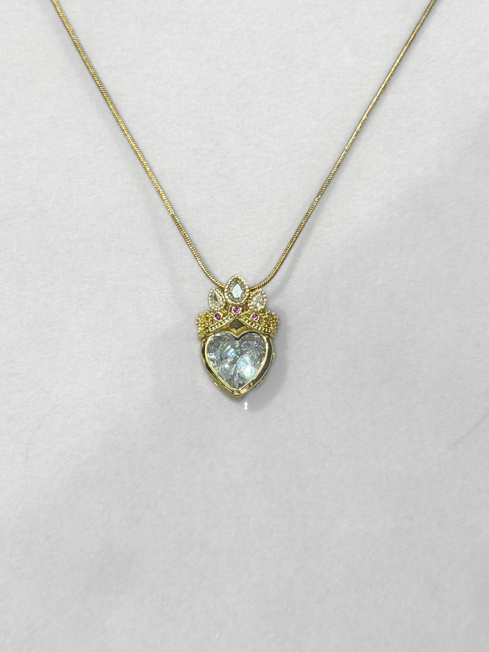 Collar Blue Armor Heart