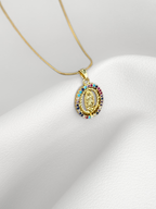 Collar Golden Virgin Glow