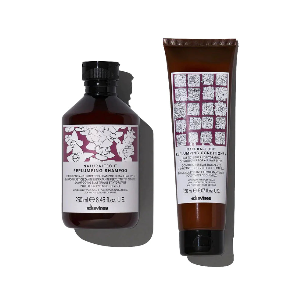 Kit Replumping Elastizante e hidratante para todo tipo de cabello 250ml | Davines