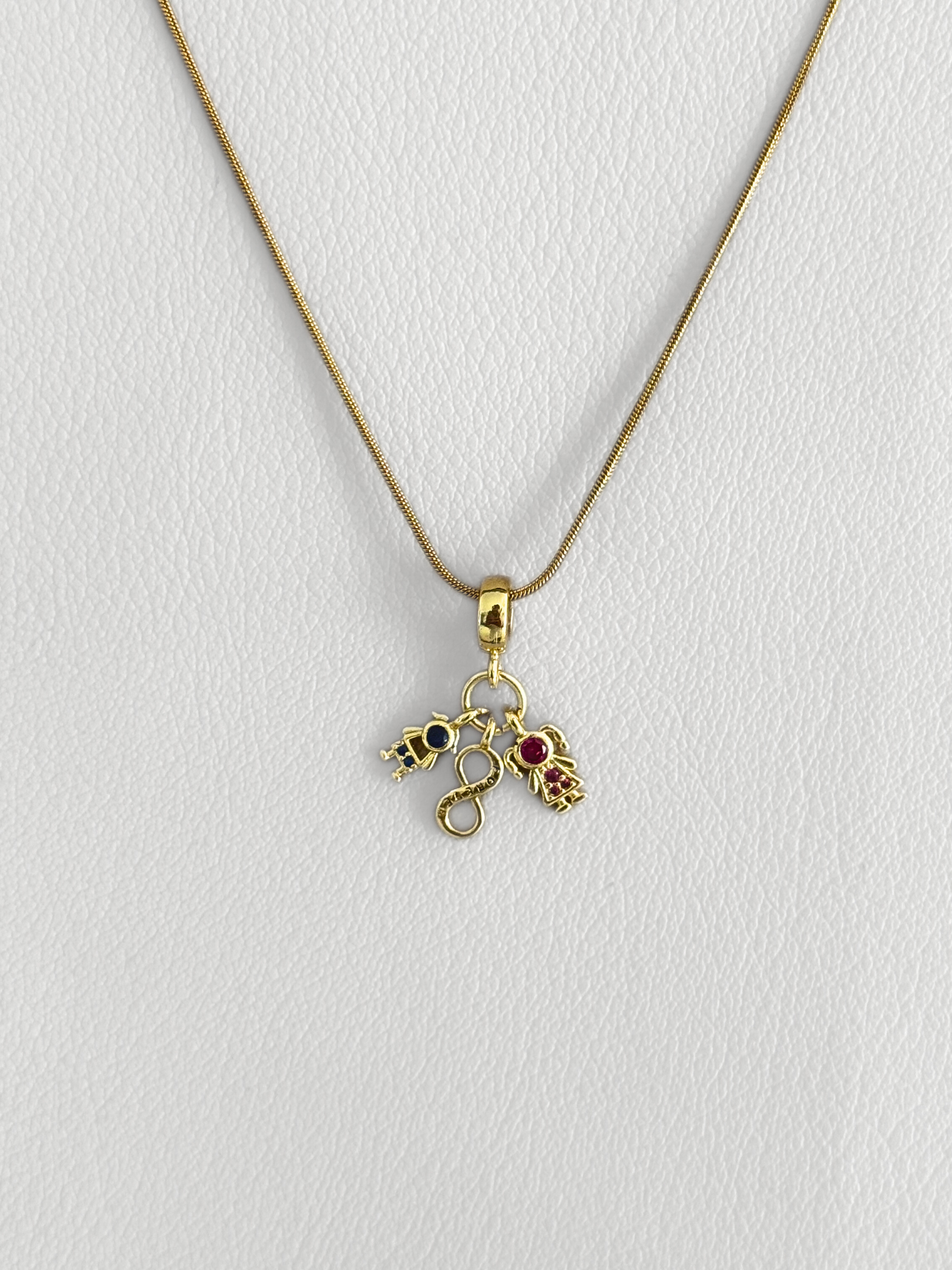 Collar Family Infinity Charm