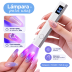 Lámpara UV/LED para Uñas Portátil 20s/60s