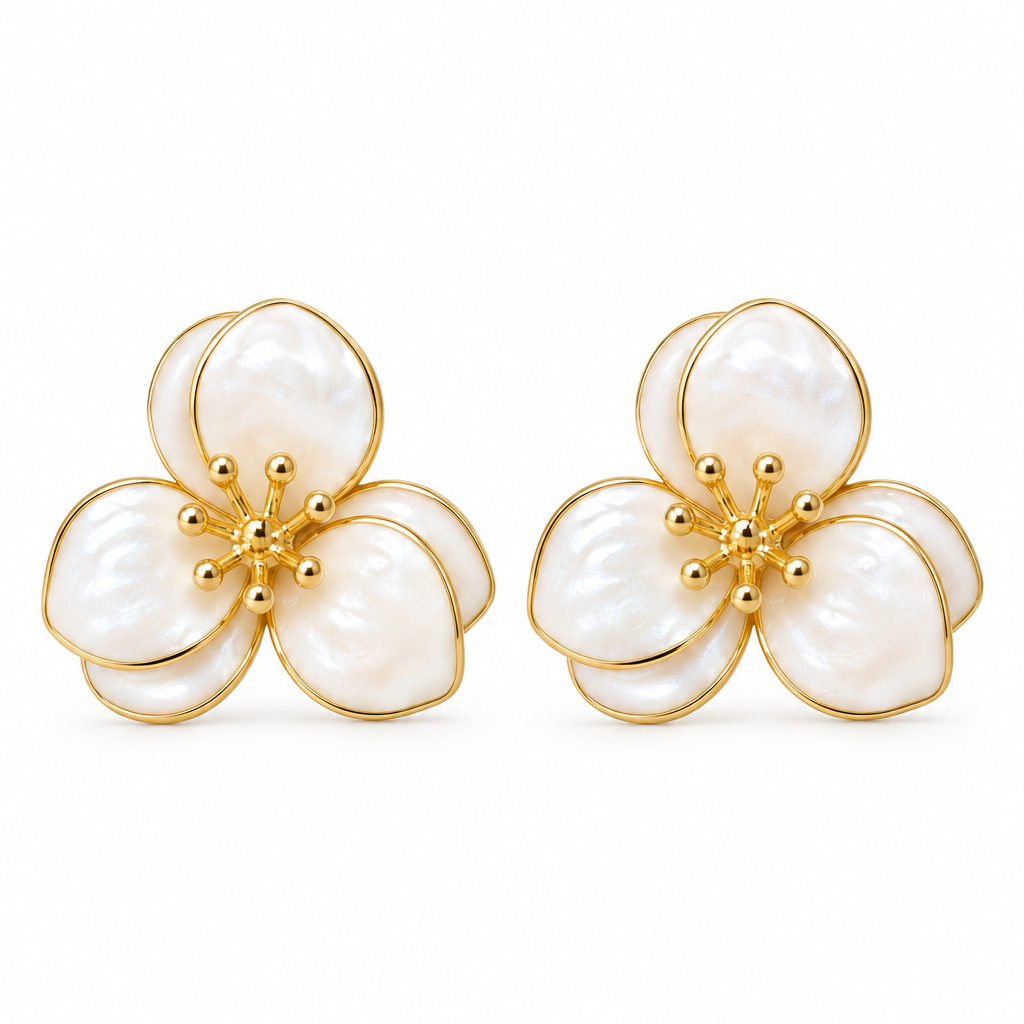 Aretes Bianca| Braja Joyería