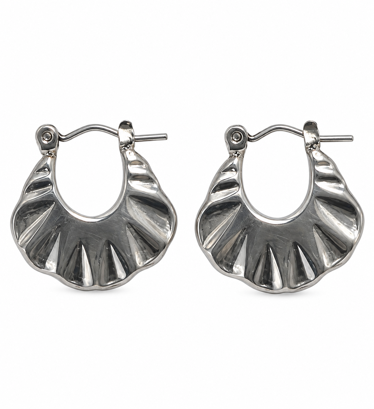 Aretes Astra de Acero 316 | Braja Joyeria