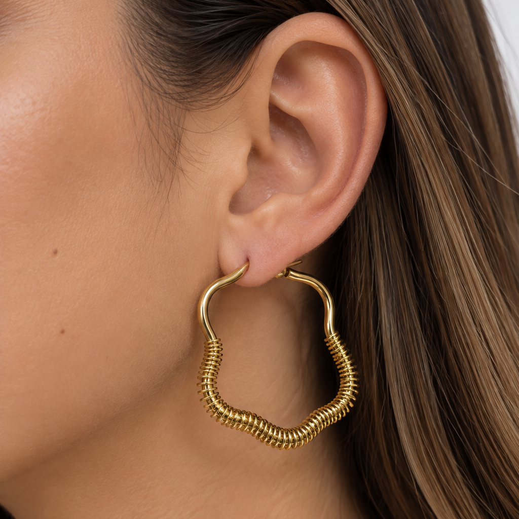 Aretes Selene – Braja Joyería