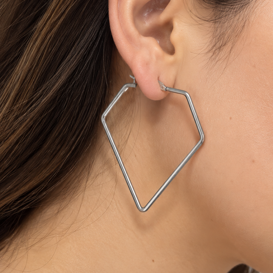 Aretes Prisma| Braja Joyeria