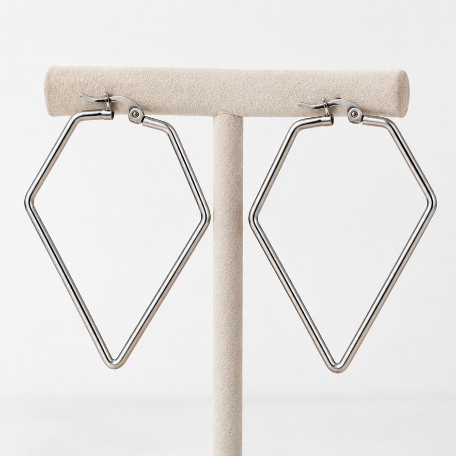 Aretes Prisma| Braja Joyeria