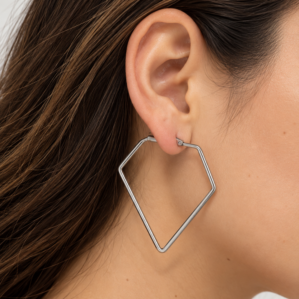 Aretes Prisma| Braja Joyeria