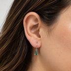 Aretes Oliva| Braja Joyería