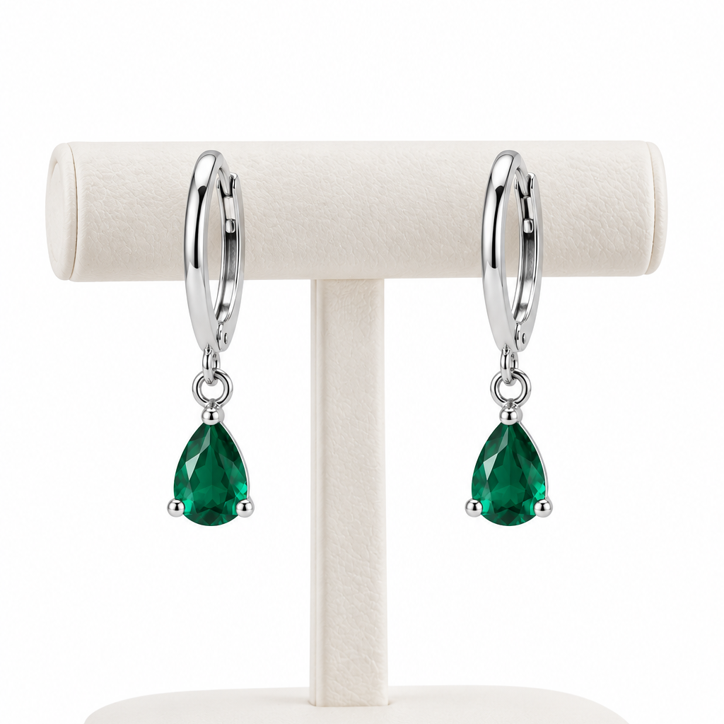 Aretes Oliva| Braja Joyería