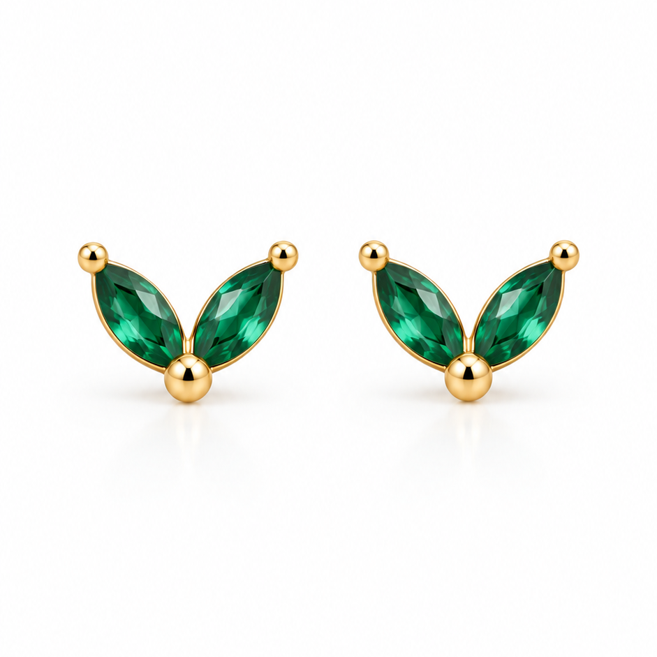 Aretes Zafira| Braja Joyería