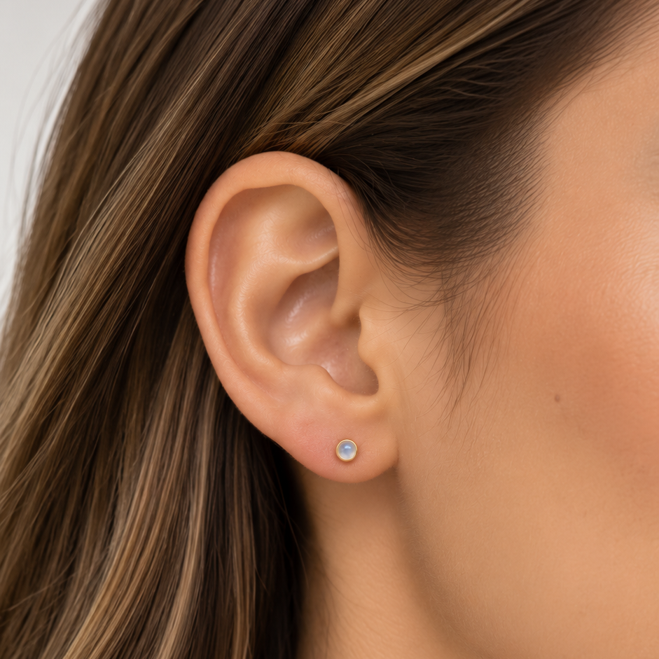 Aretes Elara | Braja Joyería