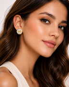 Aretes Élise | Braja Joyería