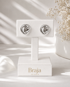 Aretes Nudo Siena | Braja Joyería