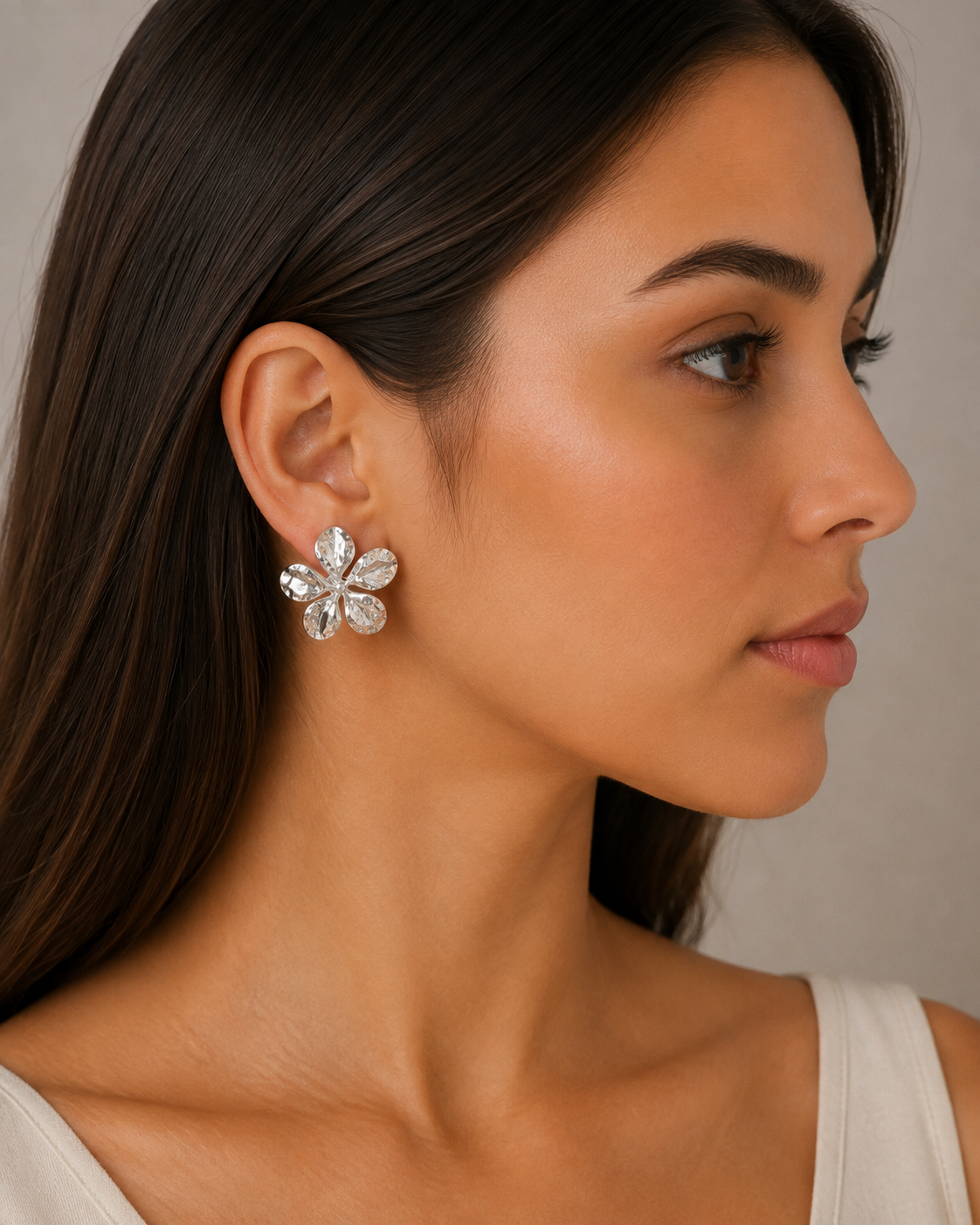 Aretes Petalia| Braja Joyería