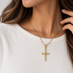 Collar Cruz|Braja Joyeria