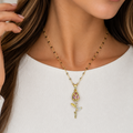 Collar Rosa Eterna|Braja Joyeria