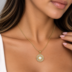 Collar Flor Radiante |Braja Joyeria