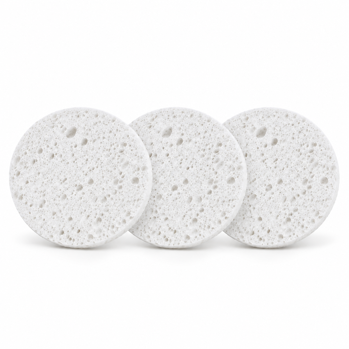 Pack x3 Esponjas Faciales Comprimidas | Limpieza y Exfoliación