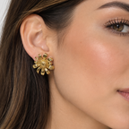 Aretes Magnolia | Braja Joyeria