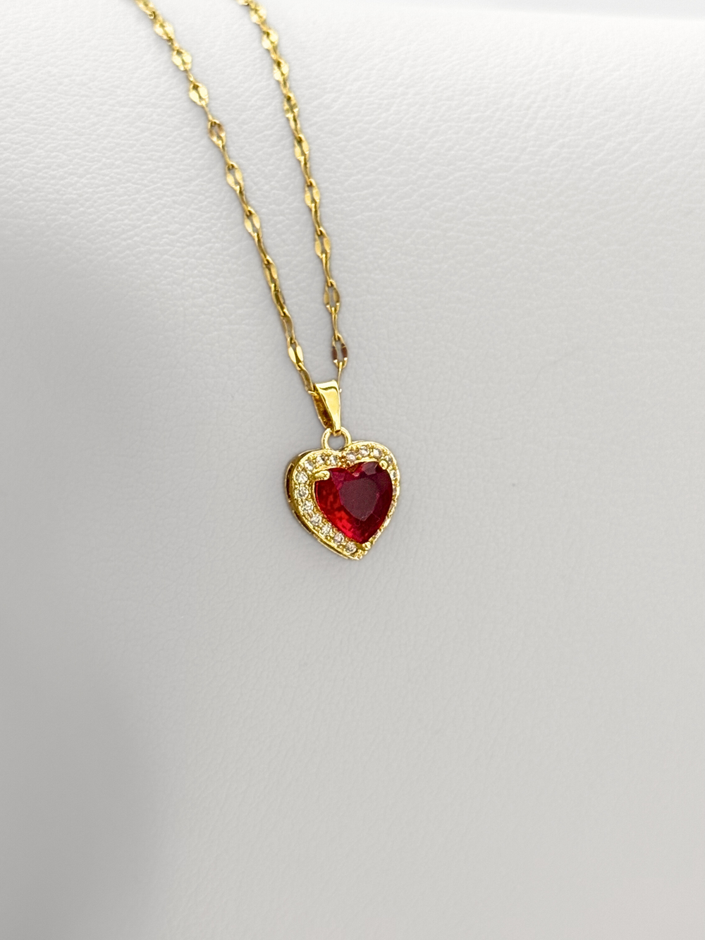 Collar Red Spark Heart