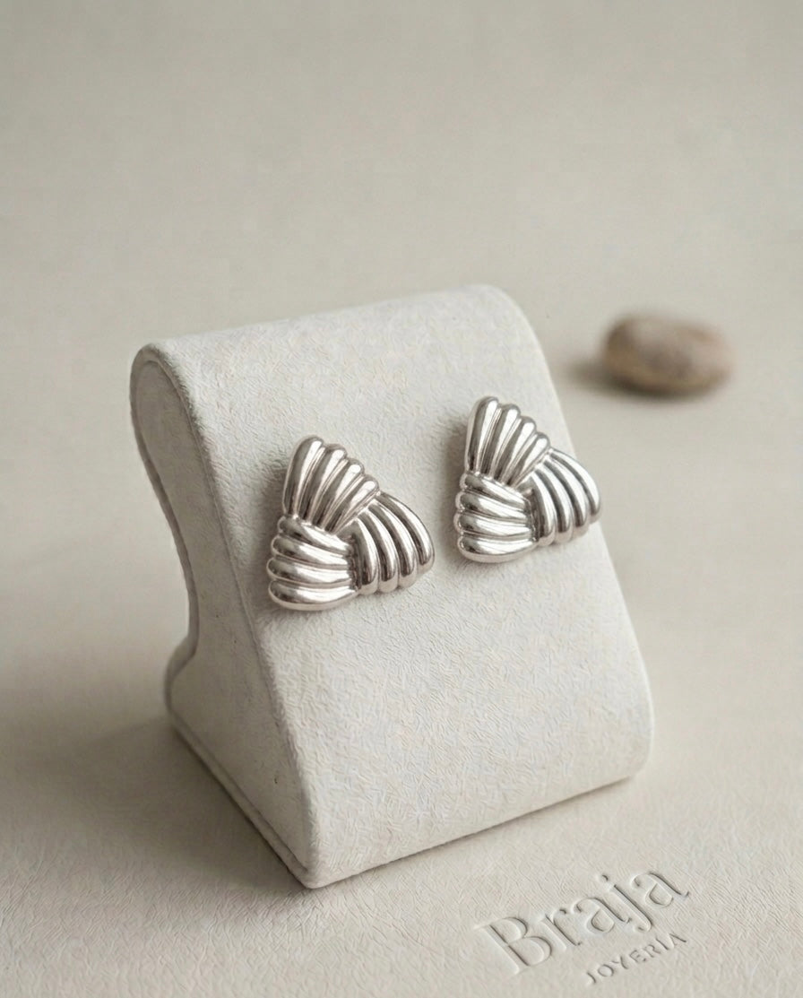 Aretes Duna| Braja Joyería