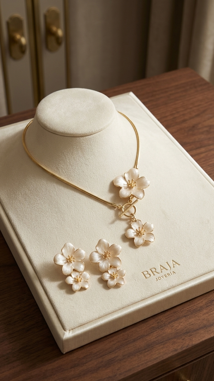 Vintage White Bloom