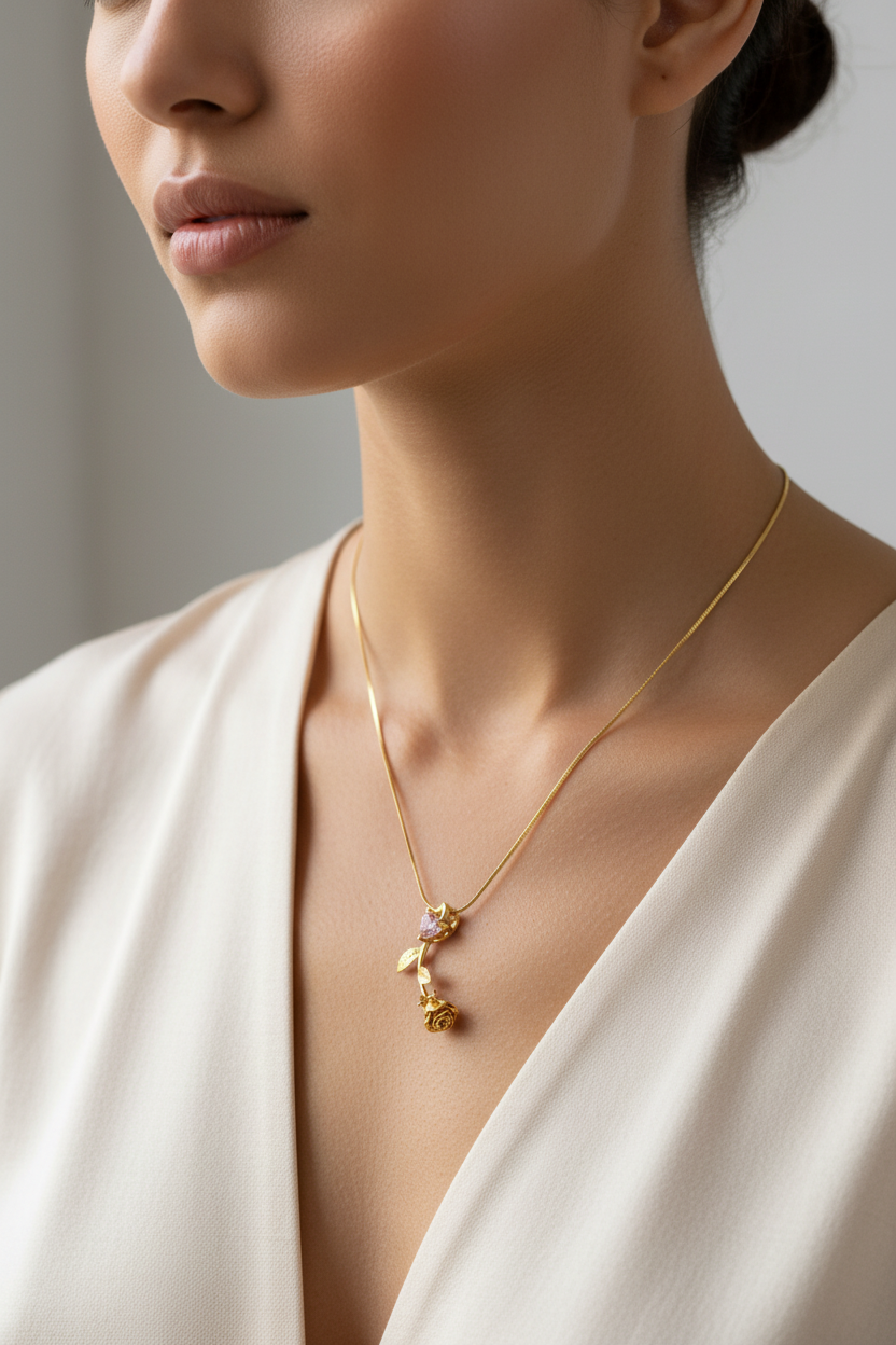Collar Golden Tulip Bloom