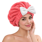 gorro de microfibra para secar el cabello