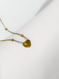 Collar Golden Thick Heart