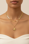 Collar Twin Sun Glow