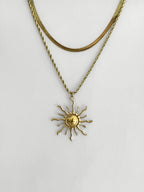 Collar Twin Sun Glow