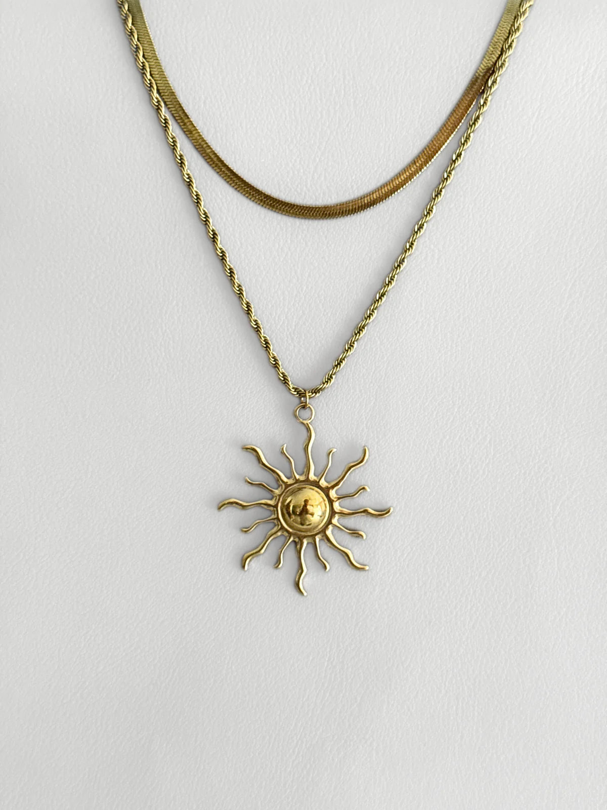 Collar Twin Sun Glow