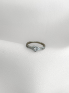 Anillo Silver Promise Heart