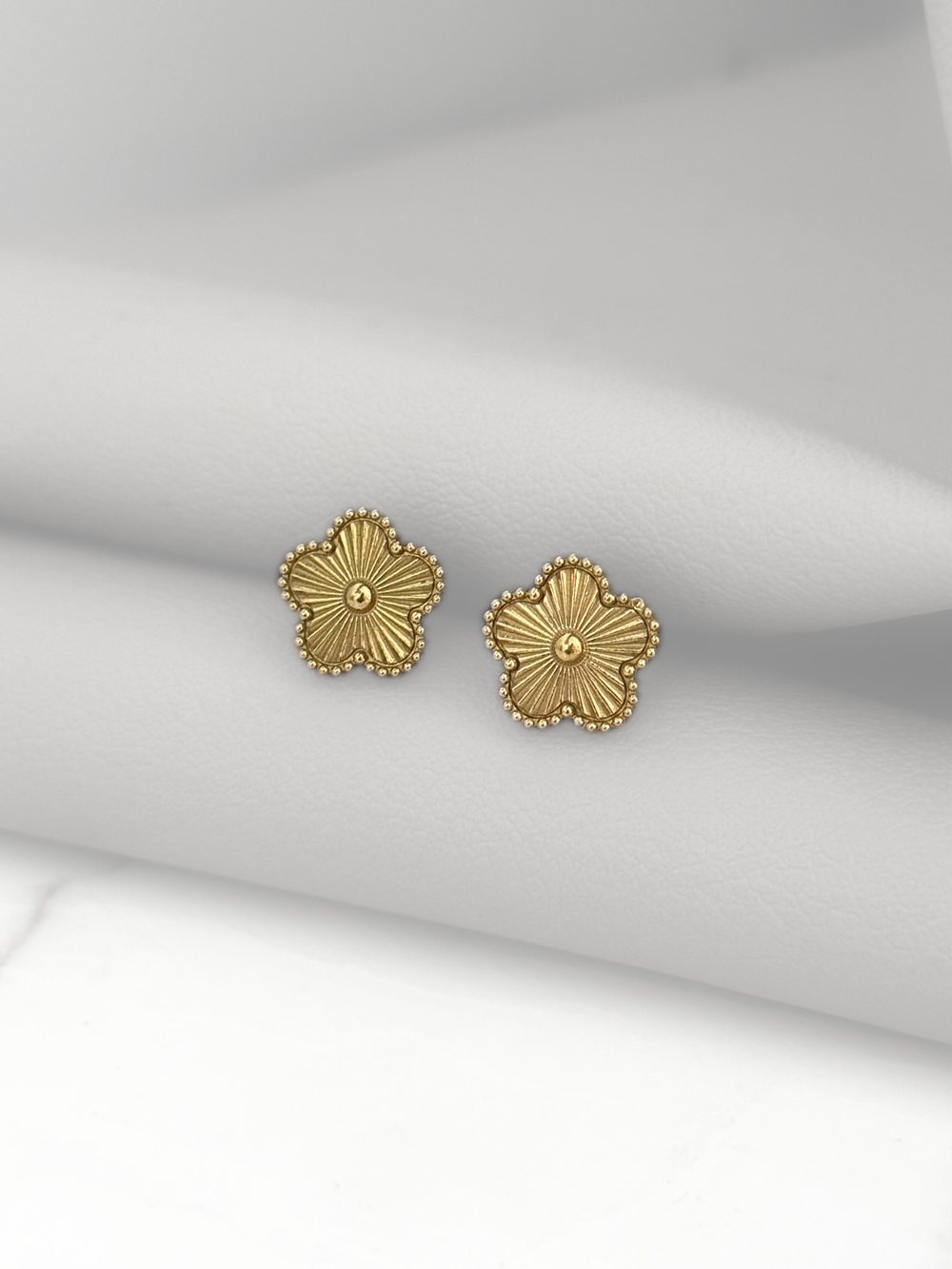 Aretes Golden Clover Chic