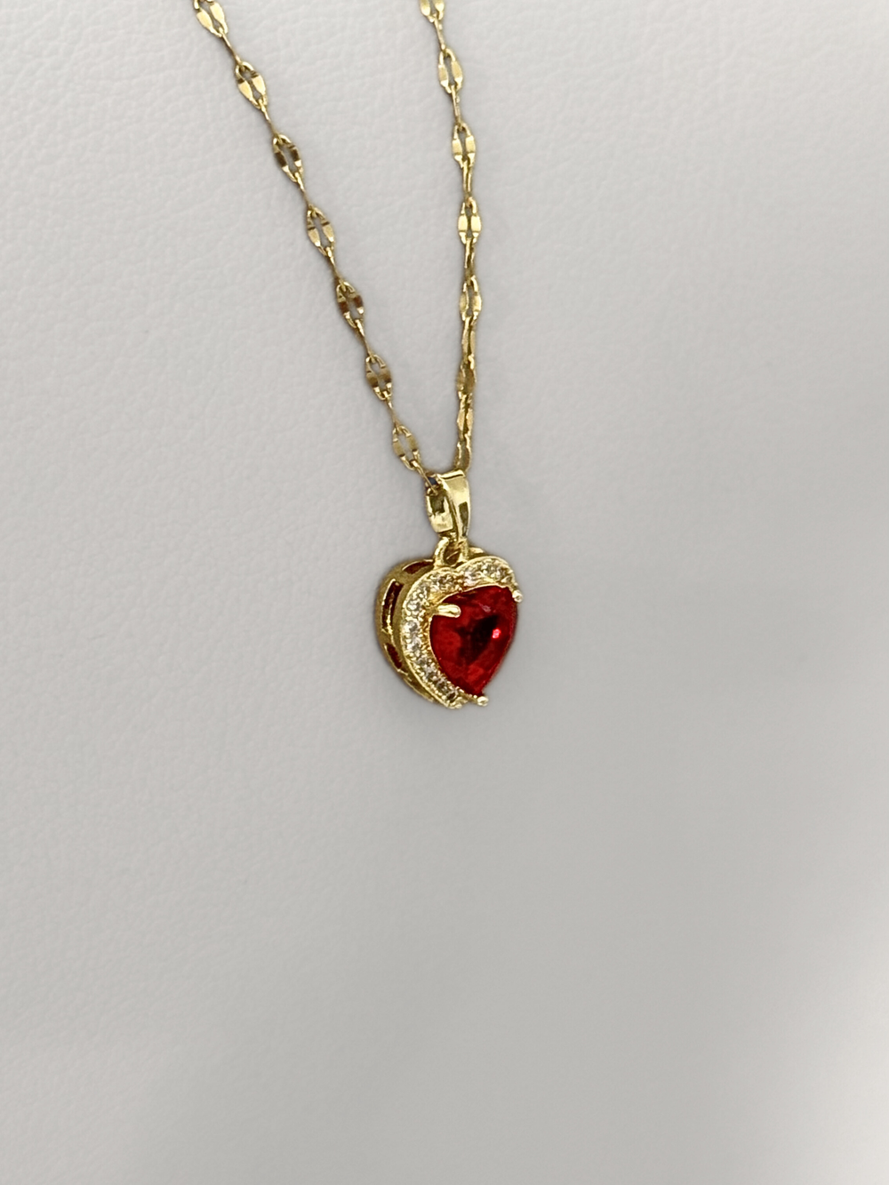 Collar Red Spark Heart