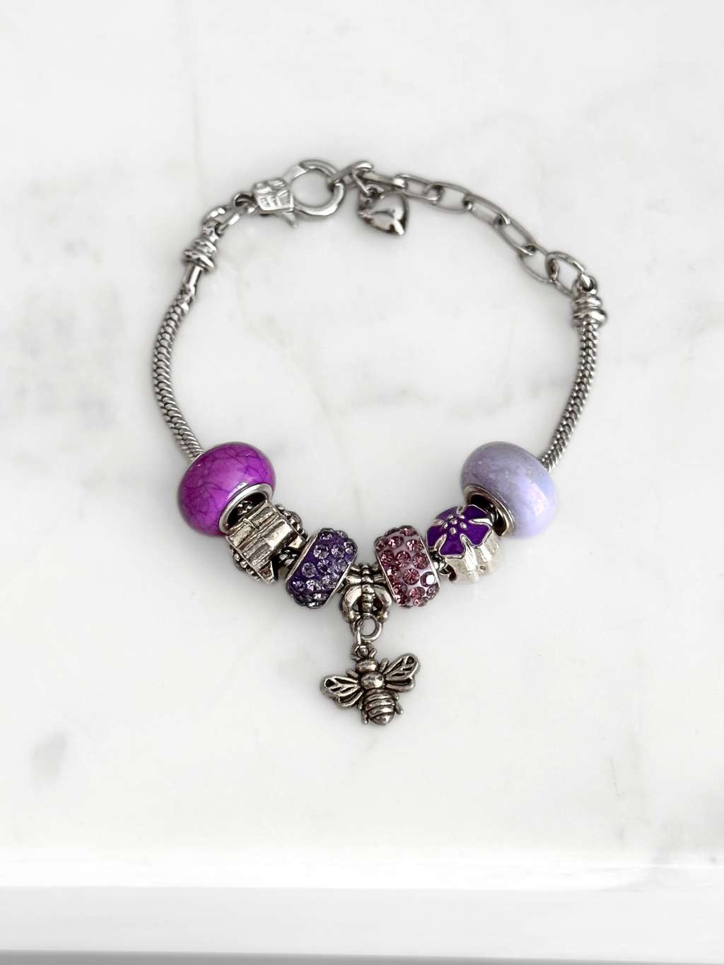 Pulsera Sweet Bee Purple