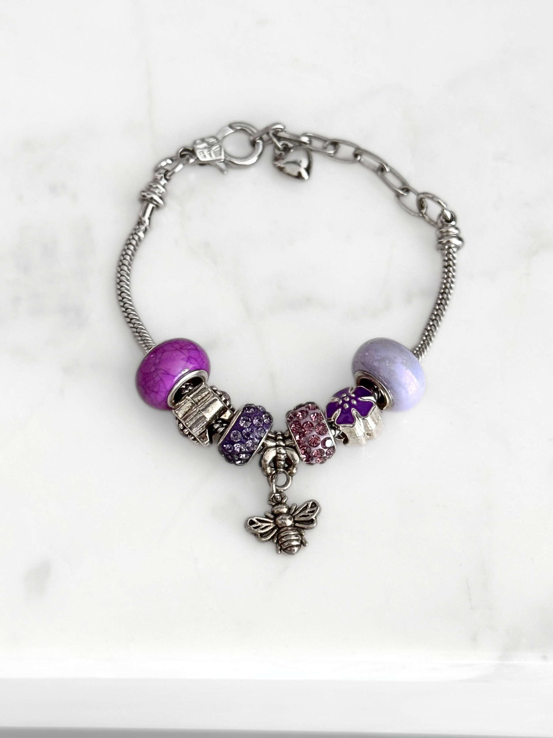 Pulsera Sweet Bee Purple