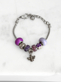 Pulsera Sweet Bee Purple