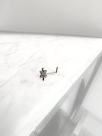 Piercing Floral L Silver