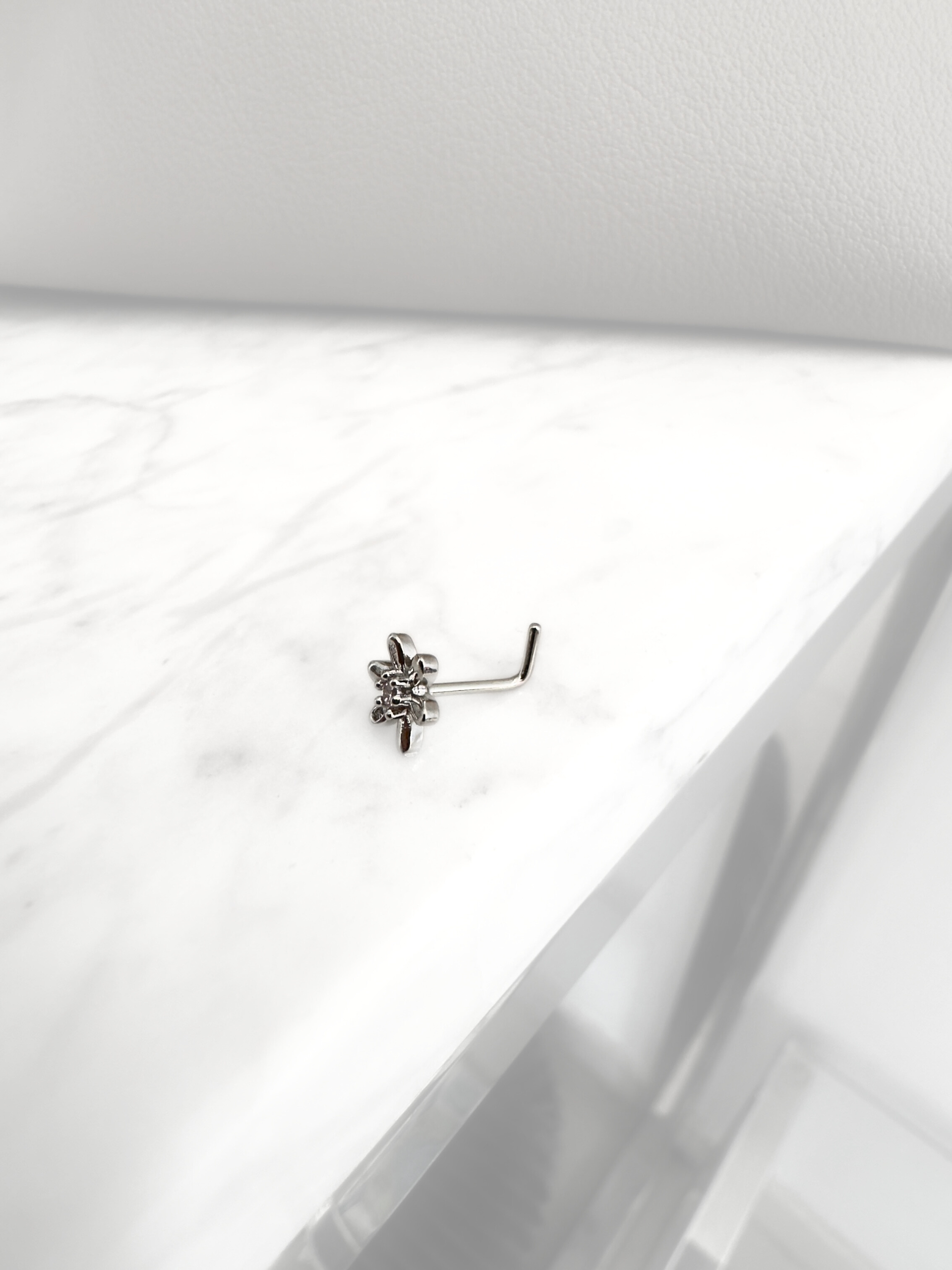 Piercing Floral L Silver