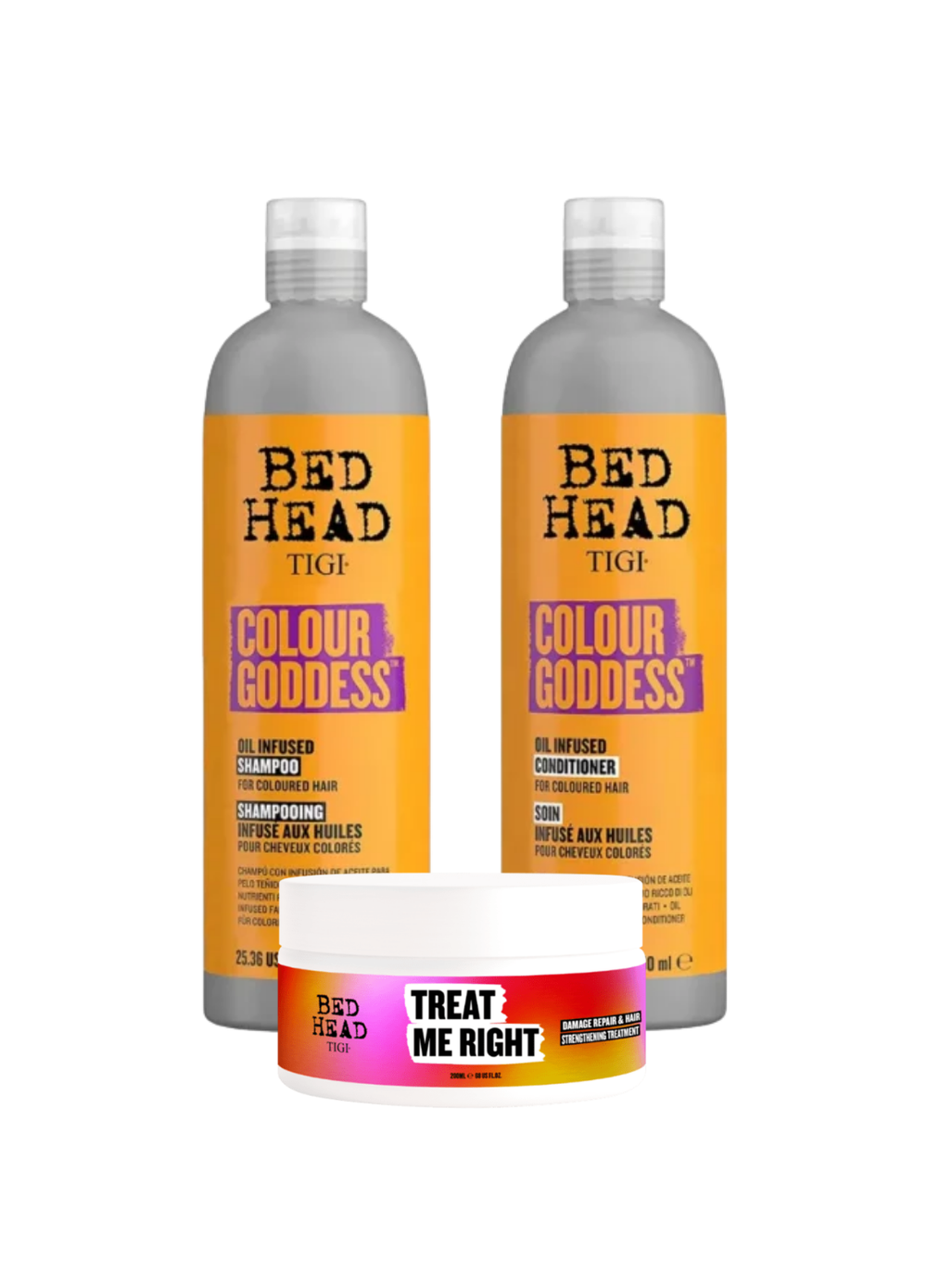 Pack Tigi Colour Goddess 750ml + Mascarilla | Tigi Bed Head